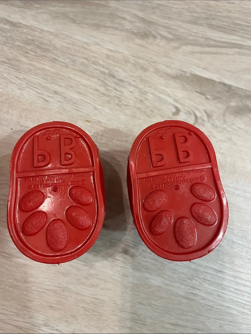 Paddington Bear Bright Red Boots, Made in Britain